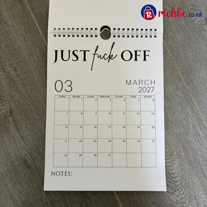 🥳2026 HOT SALE🥳💞50K+ SOLD!-Fuck It Calendar 2027 Funny Sweary Wall Calendar