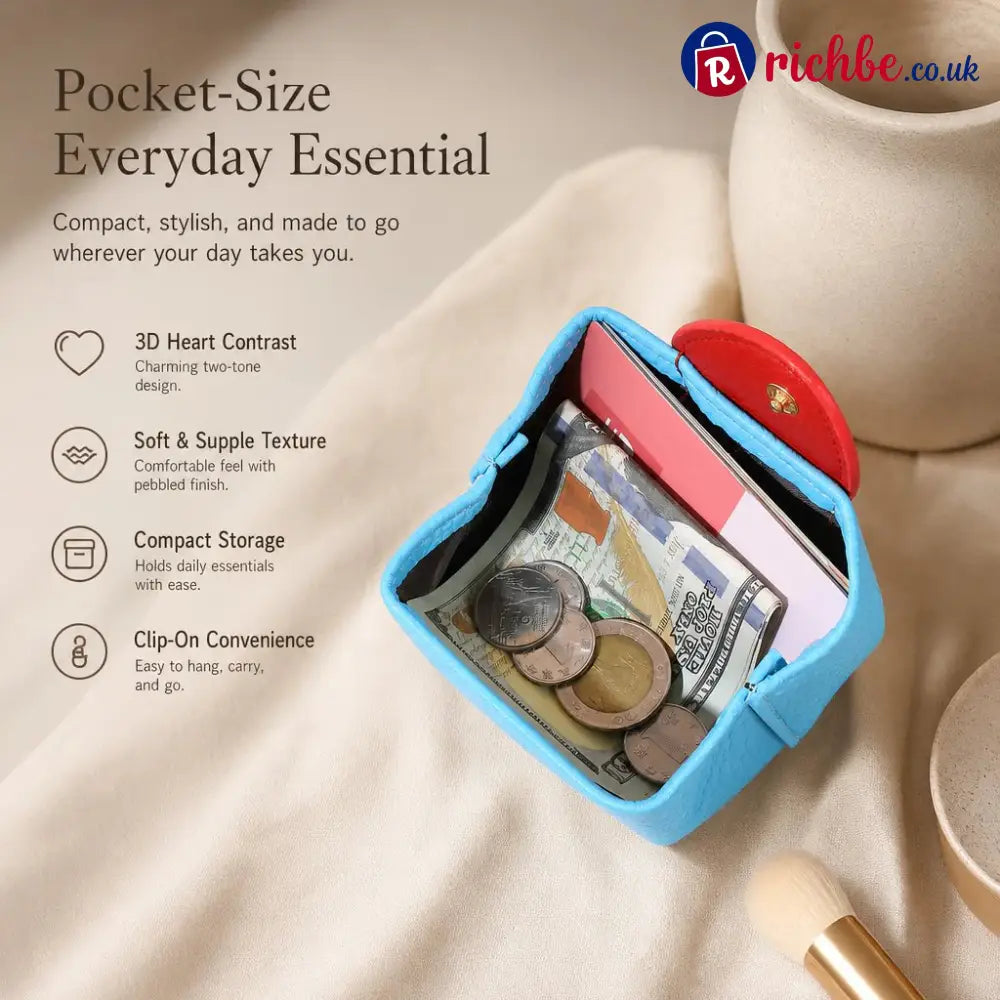 🥳2026 HOT SALE🥳💞50K+ SOLD! 💖Sweetheart Mini Leather Pouch