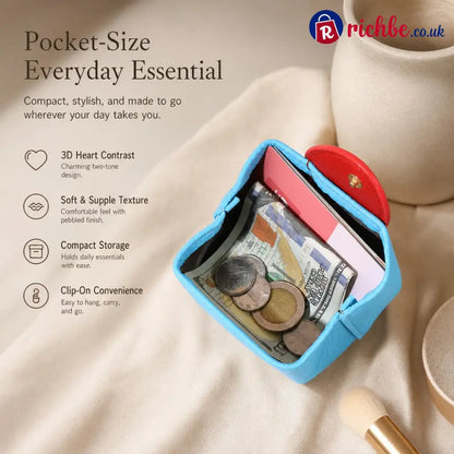 🥳2026 HOT SALE🥳💞50K+ SOLD! 💖Sweetheart Mini Leather Pouch