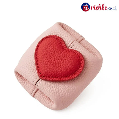 🥳2026 HOT SALE🥳💞50K+ SOLD! 💖Sweetheart Mini Leather Pouch - Pink