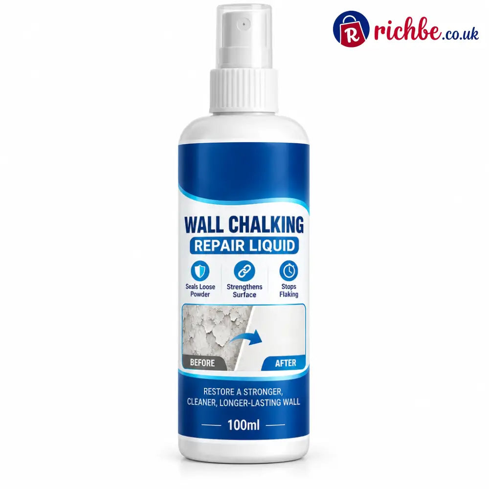 🥳2026 HOT SALE🥳💞50K+ SOLD! 🏠🧱 Wall Repair Liquid – locks chalky plaster instantly stops dust & flaking. Acrylic formula