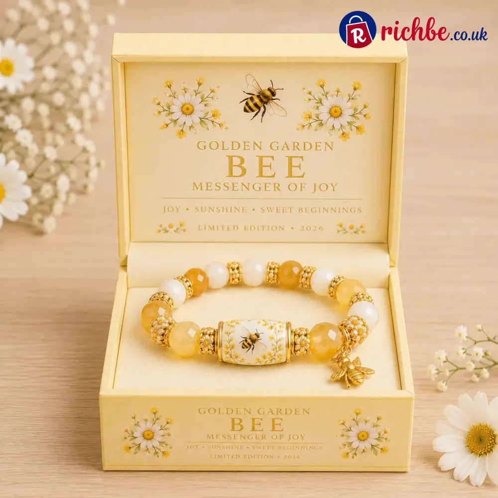2026 Meaningful Gift Bracelet Collection ✨ Faith • Hope • Healing • Love - ☀️ Golden Garden Bee
