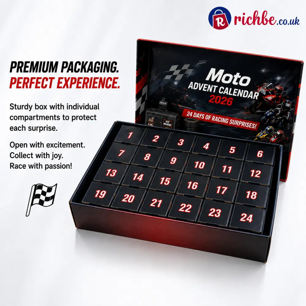 🏁2026 MOTO Racing Advent Calendar – 24 Days of Motorcycle Racing Surprises