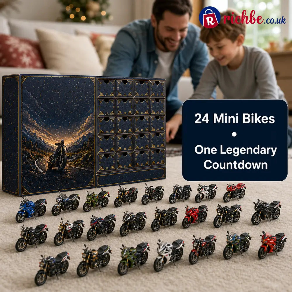 🎁 2026 Motorcycle Legends Advent Calendar – 24 Days 24 Mini Motorcycles 24 Legendary Rides