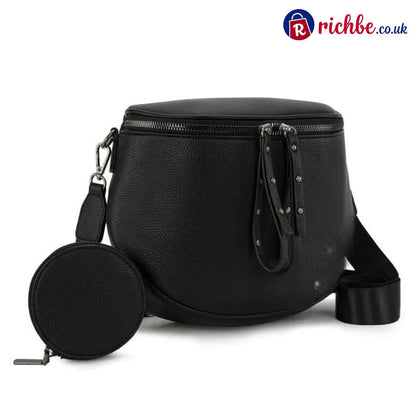 🍂2026 NEW ARRIVAL👜 Large Fanny Pack Crossbody Sling Bags - Black / ⚡Super fast delivery ⚡On Sale & Quick Ship