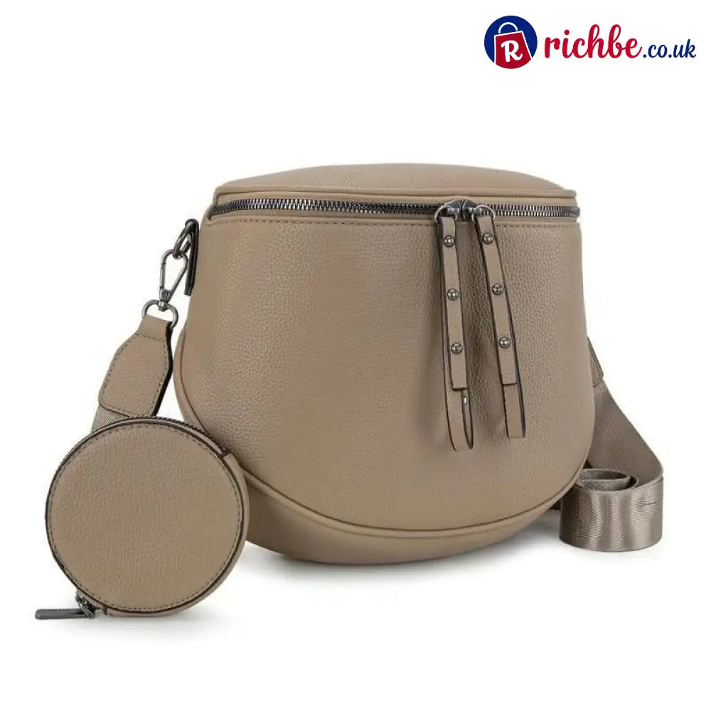 🍂2026 NEW ARRIVAL👜 Large Fanny Pack Crossbody Sling Bags - Khaki/ / ⚡Super fast delivery ⚡On Sale & Quick Ship