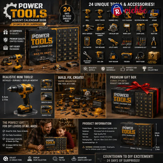 2026 Power Tools Advent Calendar – 24 Days of DIY Surprises