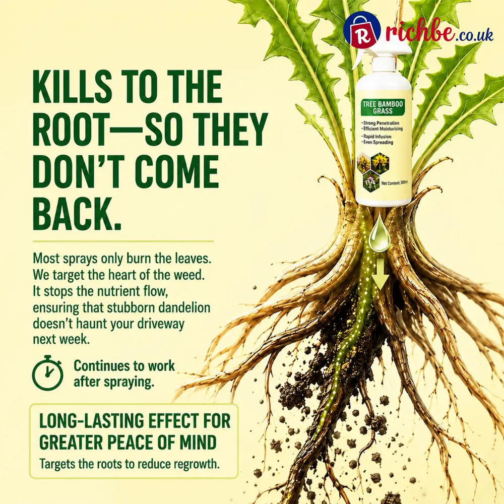 🔥2026 SALE - Fast-Acting Natural Weed & Grass Killer Spray