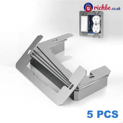 🎉 2026 Sale, Over 16,700 Sold!🔌 Metal Wall Plate Spacer For Uneven Electrical Outlet Boxes ✨ - 10 PCS - Tools & Gadgets