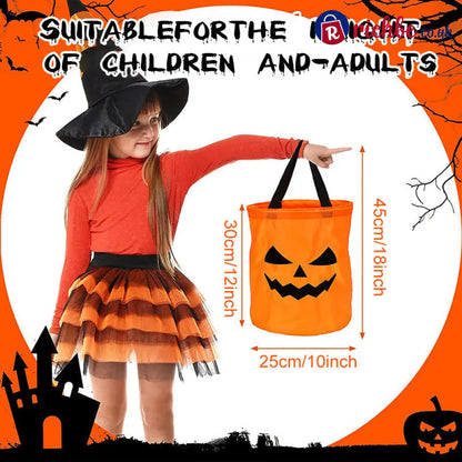 🎃 2026 Sale, Over 19,000 Sold!✨ Halloween Glowing Pumpkin Bag – LED Lights & Spacious Interior 🍬 - Houseware & Kitchen