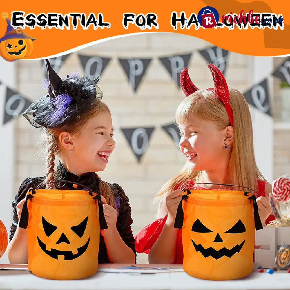 🎃 2026 Sale, Over 19,000 Sold!✨ Halloween Glowing Pumpkin Bag – LED Lights & Spacious Interior 🍬 - Houseware & Kitchen