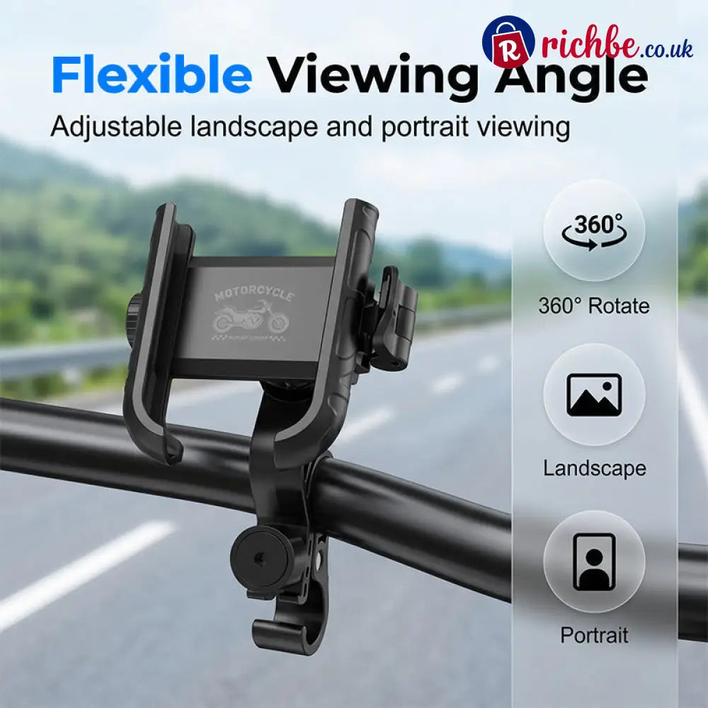 🎉 2026 Sale, Over 42,000 Sold! 🚴‍♂️ Quick-Release Bike Phone Mount – SecureLock & Shockproof Padding 📱 - Car Accessories