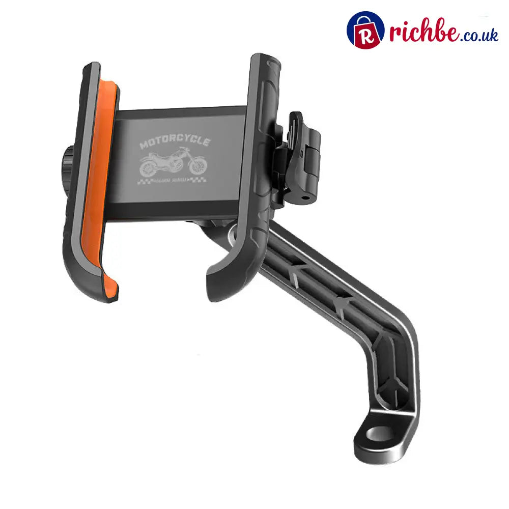 🎉 2026 Sale, Over 42,000 Sold! 🚴‍♂️ Quick-Release Bike Phone Mount – SecureLock & Shockproof Padding 📱 - MC-02 rearview