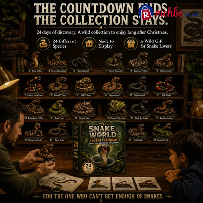 2026 Snake World Advent Calendar – 24 Days of Wild Snake Discoveries