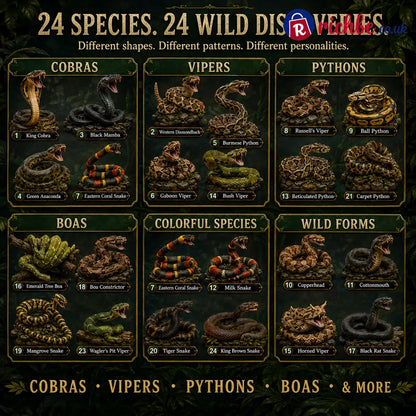 2026 Snake World Advent Calendar – 24 Days of Wild Snake Discoveries