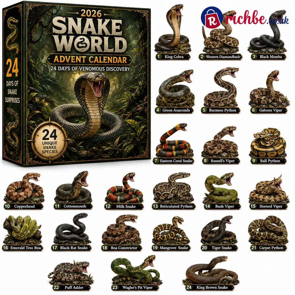 2026 Snake World Advent Calendar – 24 Days of Wild Snake Discoveries