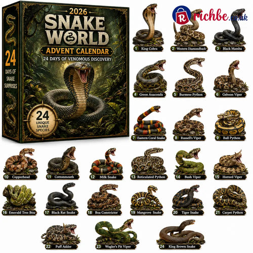 2026 Snake World Advent Calendar – 24 Days of Wild Snake Discoveries