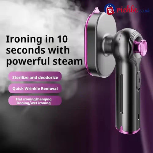 2026 Upgrade Garment Steamer for Clothes Portable Travel Clothing Steamer Iron - UK