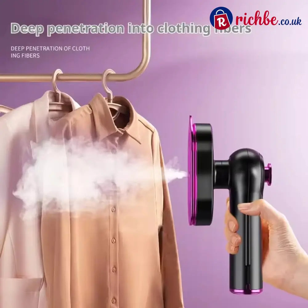 2026 Upgrade Garment Steamer for Clothes Portable Travel Clothing Steamer Iron - UK