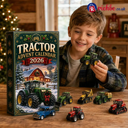 🚜🚗🎄 2026 Vehicle Advent Calendar Collection – 24 Days of Classic Machines Trucks & Military Legends 🎁✨