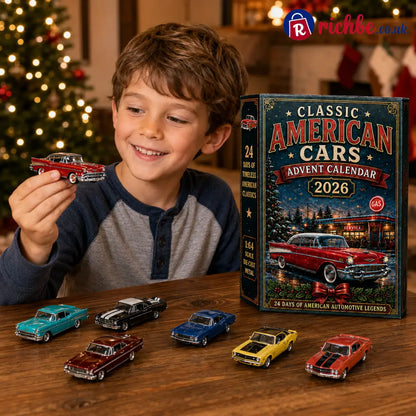 🚜🚗🎄 2026 Vehicle Advent Calendar Collection – 24 Days of Classic Machines Trucks & Military Legends 🎁✨