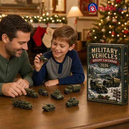 🚜🚗🎄 2026 Vehicle Advent Calendar Collection – 24 Days of Classic Machines Trucks & Military Legends 🎁✨