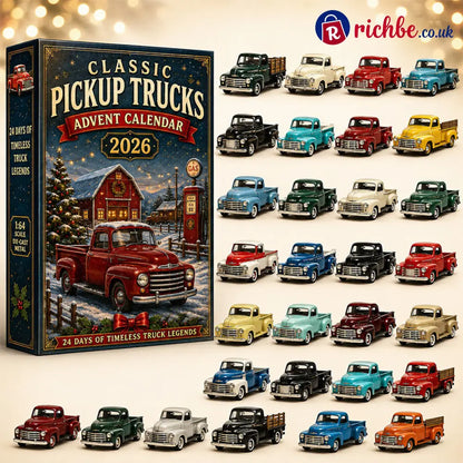 🚜🚗🎄 2026 Vehicle Advent Calendar Collection – 24 Days of Classic Machines Trucks & Military Legends 🎁✨ - 🛻 Pickup