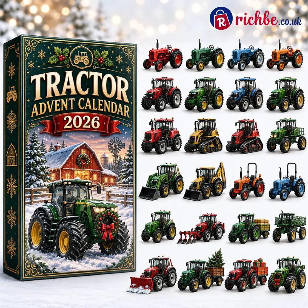🚜🚗🎄 2026 Vehicle Advent Calendar Collection – 24 Days of Classic Machines Trucks & Military Legends 🎁✨ - 🚜 Tractor