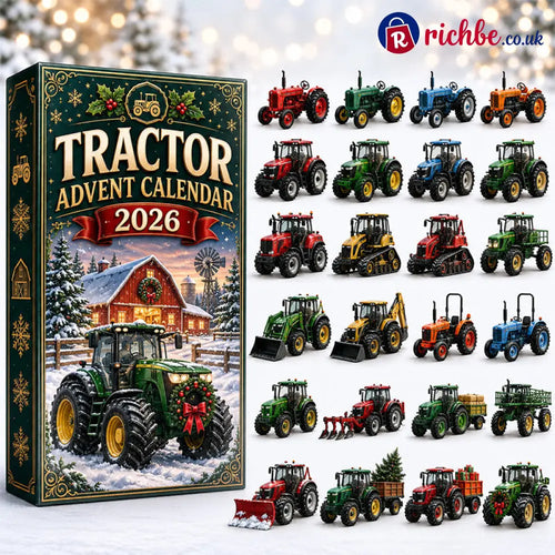 🚜🚗🎄 2026 Vehicle Advent Calendar Collection – 24 Days of Classic Machines Trucks & Military Legends 🎁✨ - 🚜 Tractor