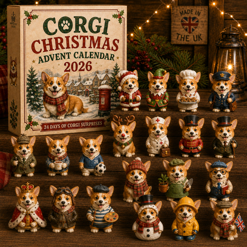 🐶 Corgi Christmas Advent Calendar 2026 – 24 Days of Festive Corgi Surprises
