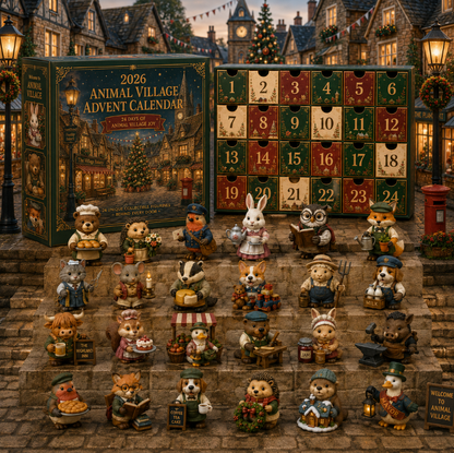🏡 2026 Animal Village Collection Advent Calendar – 24 Days of Magical Animal Village Surprises 🎄