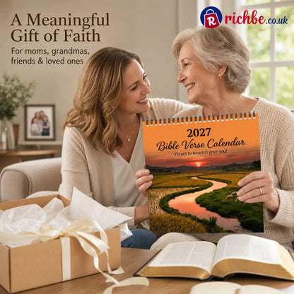 🌿 2027 Bible Verse Calendar, A Year Rooted in Faith ✝️ - default