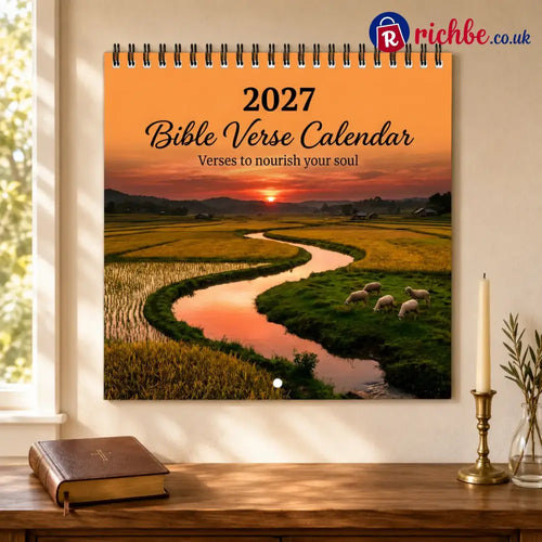🌿 2027 Bible Verse Calendar, A Year Rooted in Faith ✝️ - default