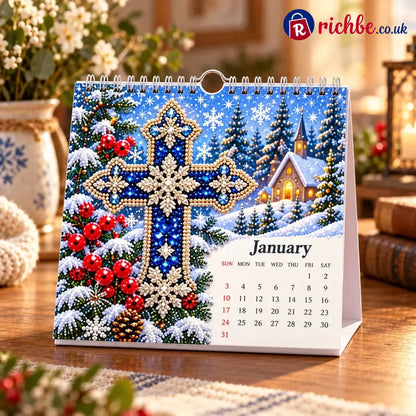 ✝️💎 2027 Faith & Blessings DIY Diamond Art Calendar Kit (📦Buy 2 Free Shipping)
