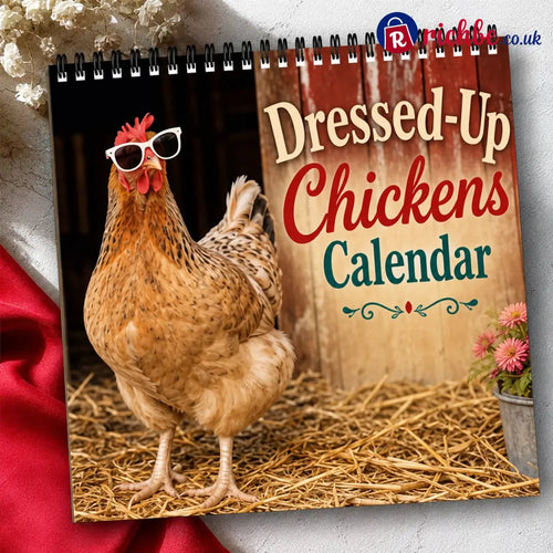 🐔 2027 Farm Chicken Calendar – 12 Months of Farmyard Charm & Feathered Fun - 2027 CALENDAR