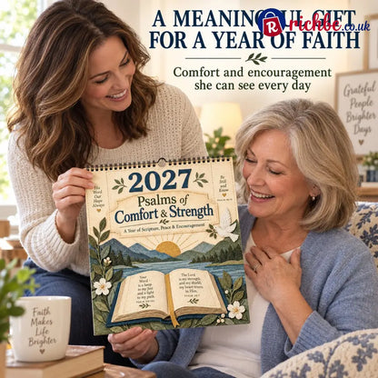✝️ 2027 Psalms Wall Calendar | Monthly Scripture & Christian Artwork - All Collections