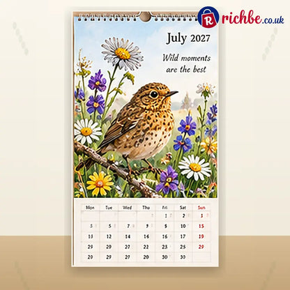 🐦 2027 Robins Through the Seasons Wall Calendar