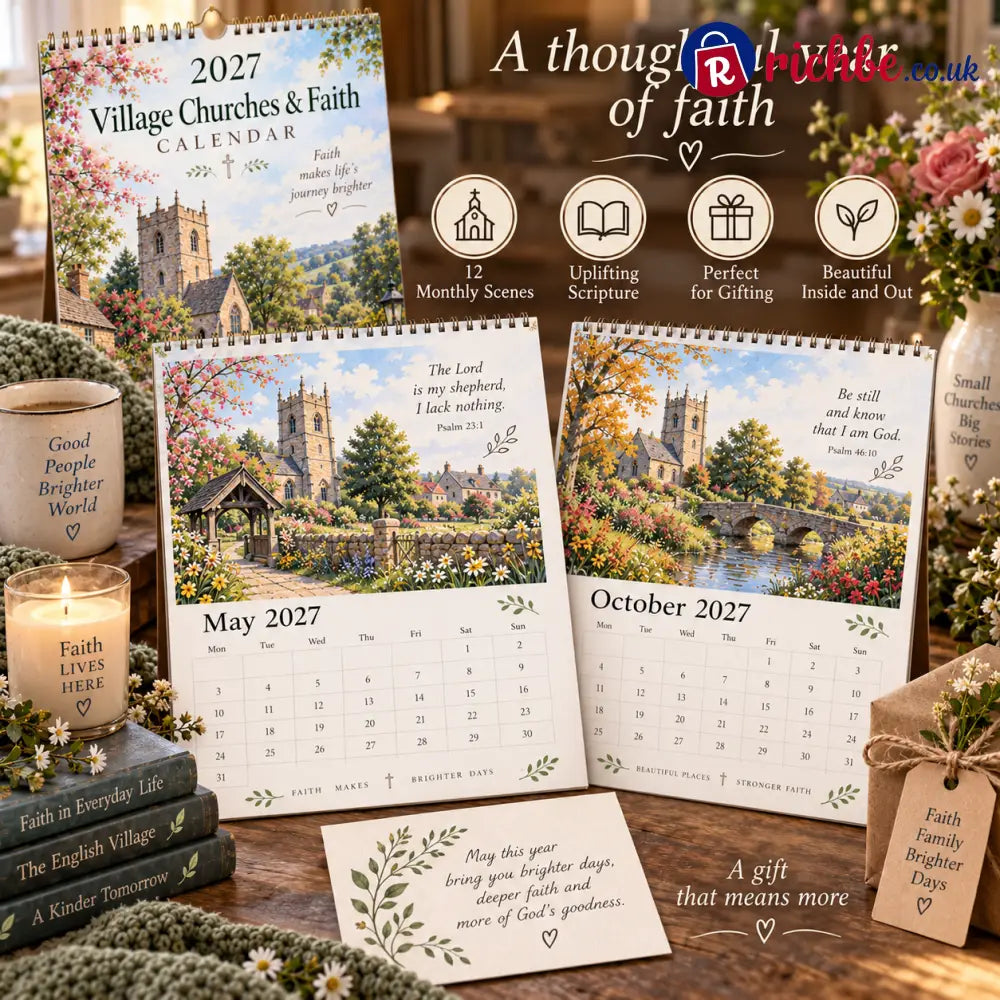 🌿 2027 Village Churches & Faith Calendar - 2027 Village Churches