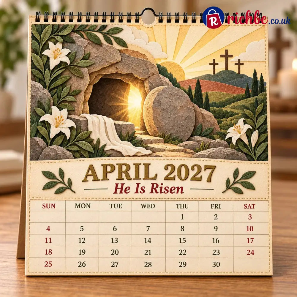 ✝️ 2027 Walking With Jesus Wall Calendar - All Collections