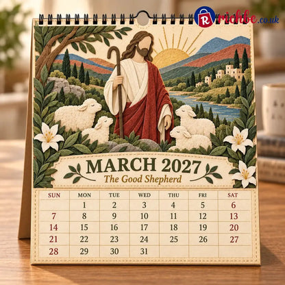 ✝️ 2027 Walking With Jesus Wall Calendar - All Collections