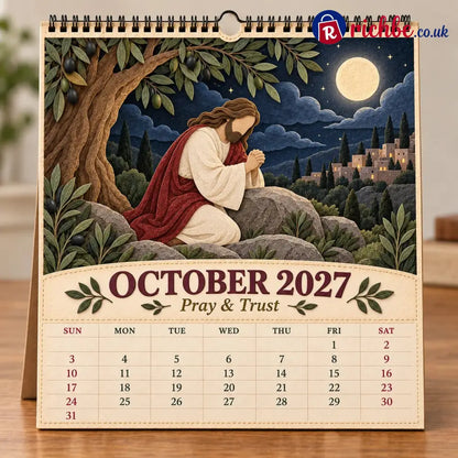 ✝️ 2027 Walking With Jesus Wall Calendar - All Collections