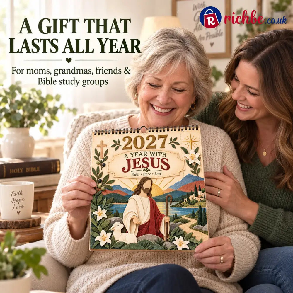 ✝️ 2027 Walking With Jesus Wall Calendar - All Collections