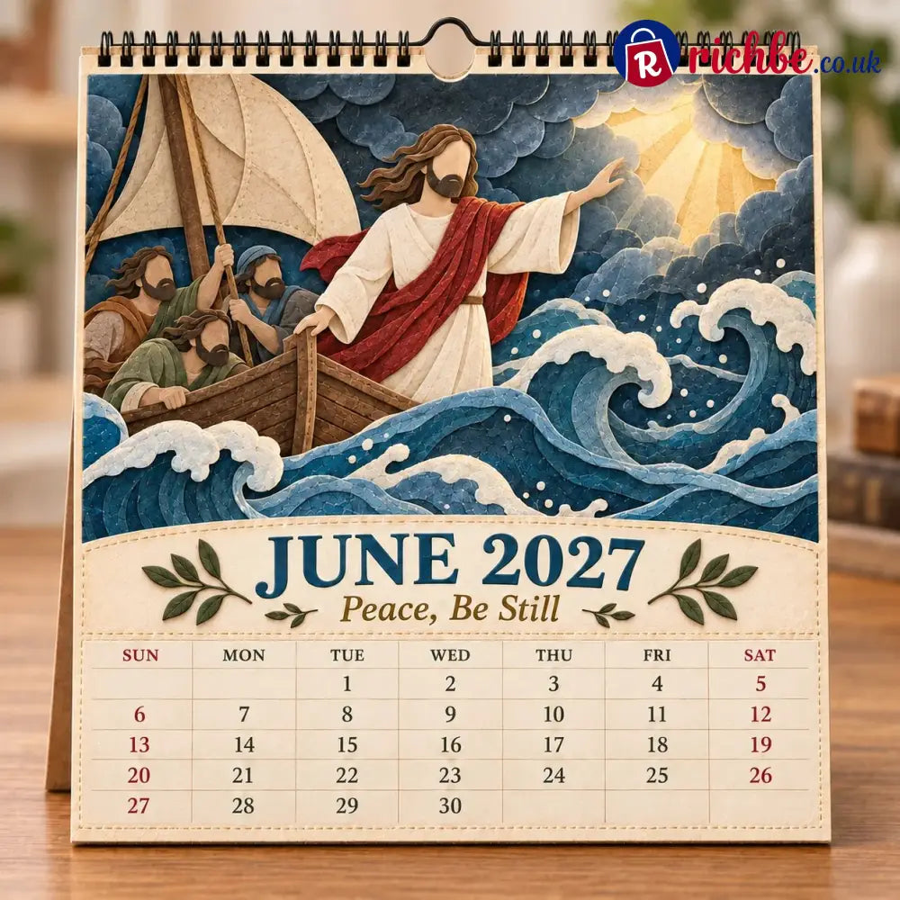✝️ 2027 Walking With Jesus Wall Calendar - All Collections