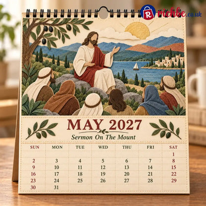 ✝️ 2027 Walking With Jesus Wall Calendar - All Collections
