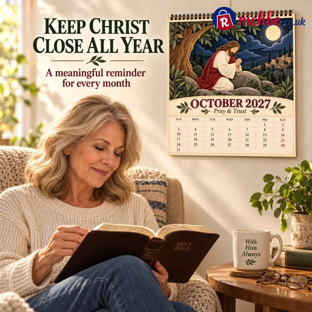 ✝️ 2027 Walking With Jesus Wall Calendar - All Collections