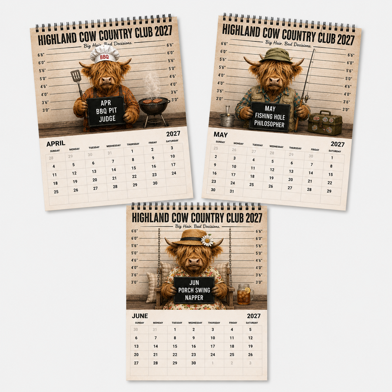 🦝🚨 Raccoon Crime Syndicate 2027 Calendar – 12 Months of Trash, Trouble & Tiny Criminals 😂