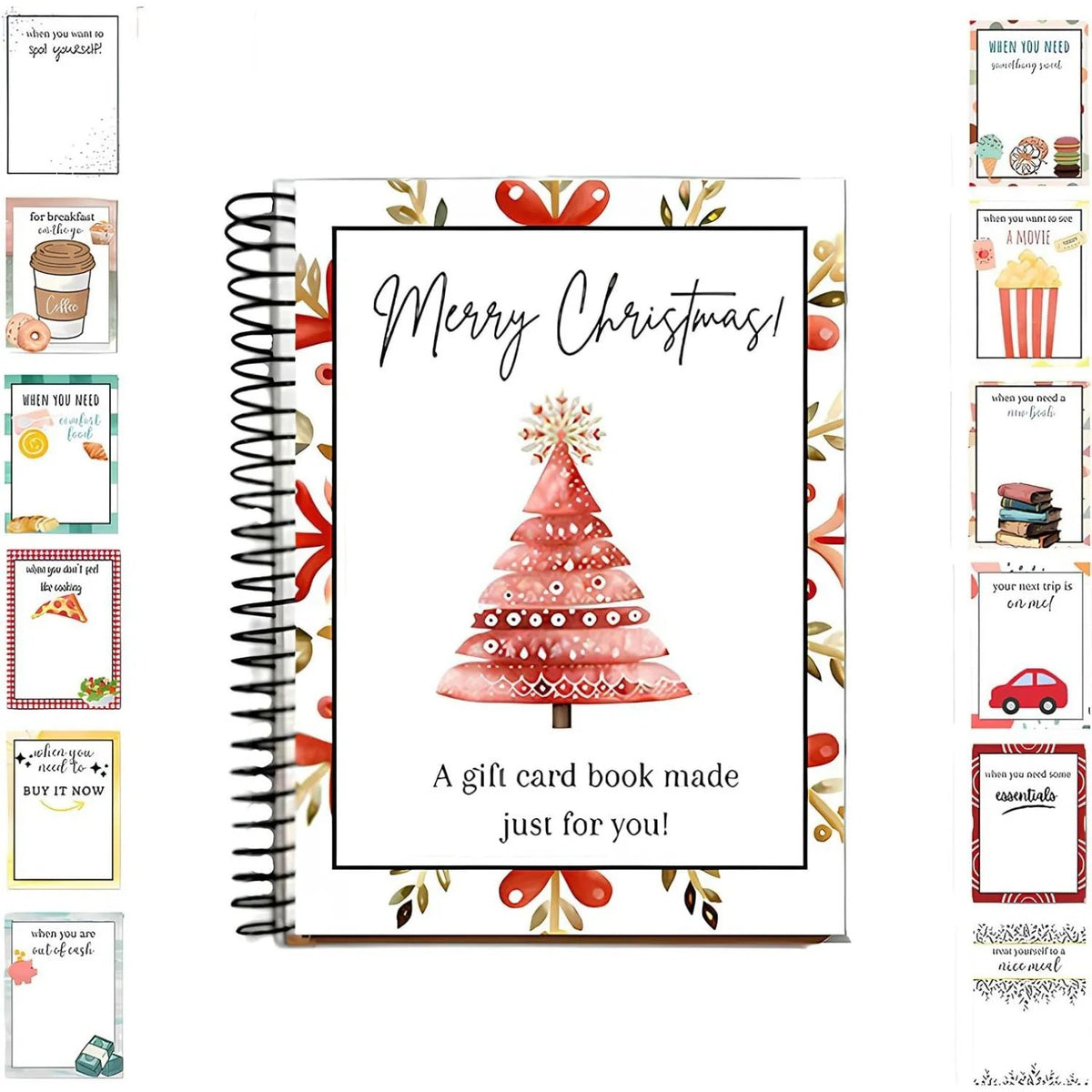 🔥Last Day 50% OFF - Christmas Gift Card Book