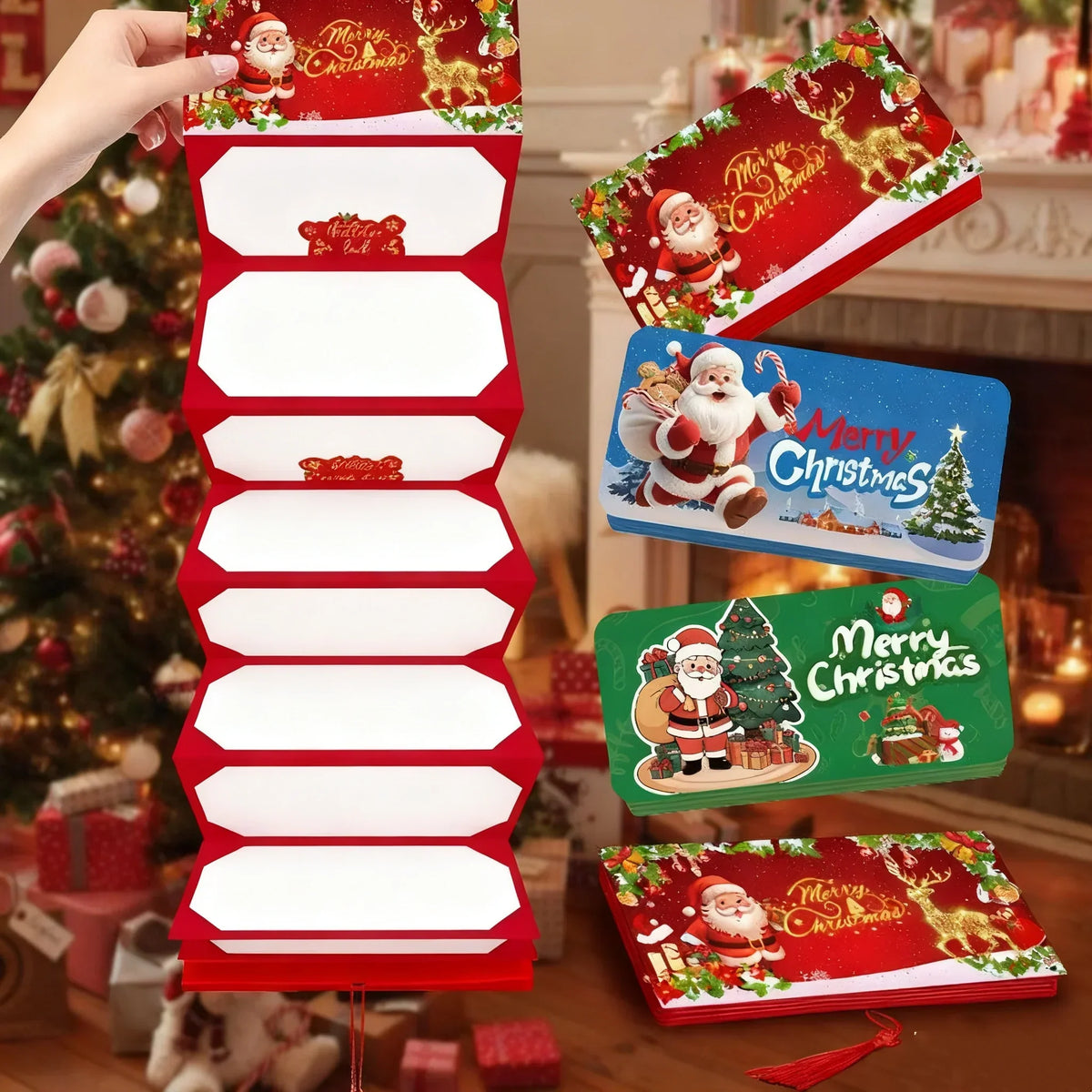 🎄Fold-Out Christmas Money Gift Card – Make Cash Feel Like a Real Present
