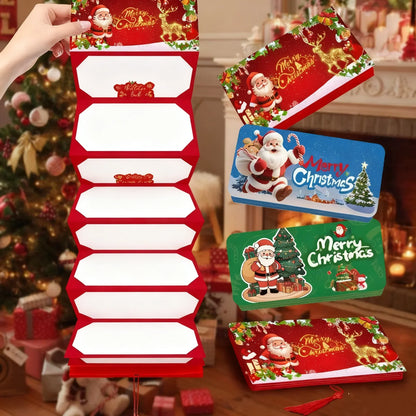 🎄Fold-Out Christmas Money Gift Card – Make Cash Feel Like a Real Present