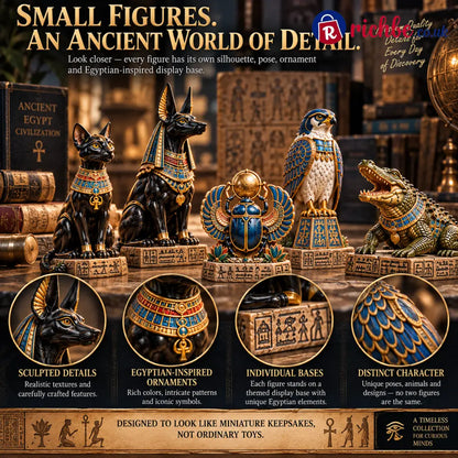 🐈‍⬛🏺24 Days of Ancient Egypt – Sacred Animals & Guardians Collection ✨